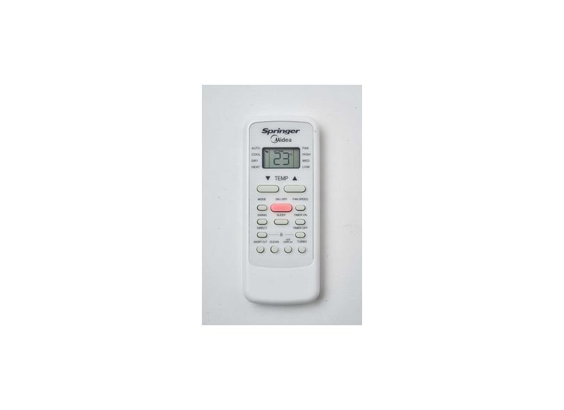 Ar-Condicionado Janela / Parede Springer Midea 7500 BTUs Frio Eletrônico QCK075RB QCK078RB