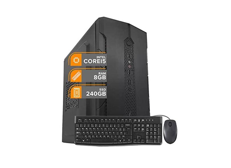Computador Intel i5 3470 8Gb Ssd 240Gb + Kit