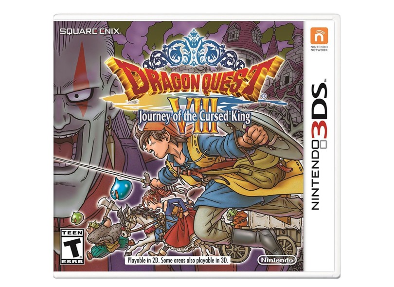 Jogo Dragon Quest VIII Journey of the Cursed King Square Enix Nintendo 3DS