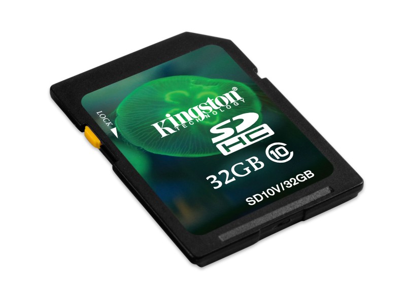 Cartão de Memória SDHC Kingston 8 GB SD10V/32GB