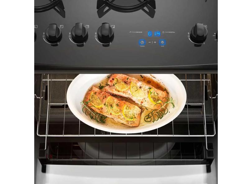 Fogão de Piso Electrolux 5 Bocas Acendimento Automático 76GRS