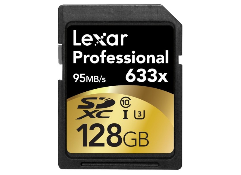Cartão de Memória SDXC Lexar Professional 128 GB LSD128CBNL633