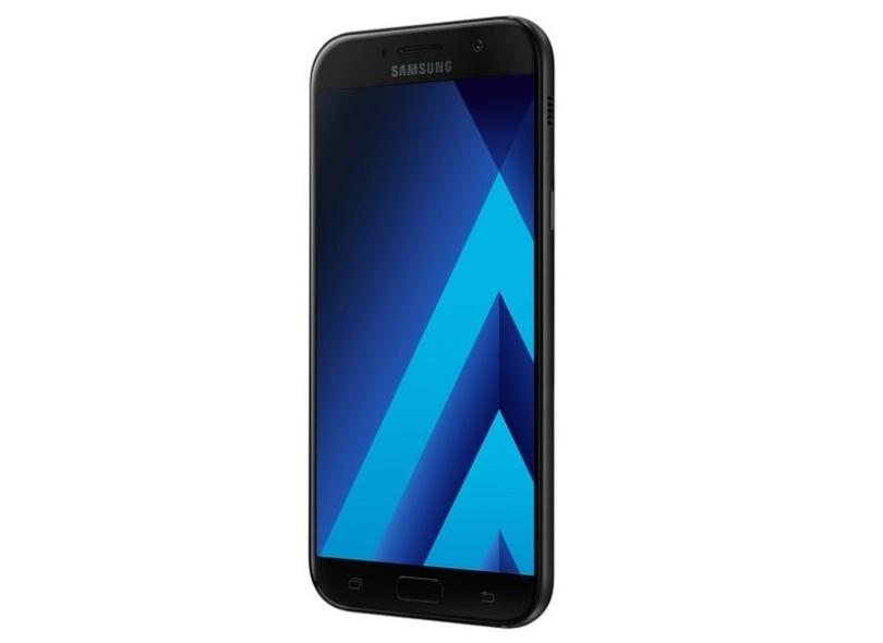 Smartphone Samsung Galaxy A7 2017 Usado 64GB 16.0 MP 2 Chips Android 6.0 (Marshmallow)