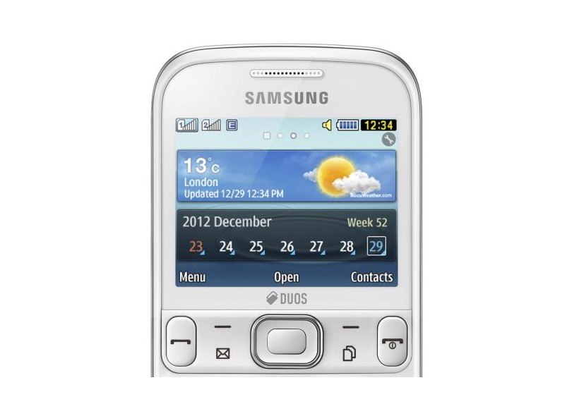 Celular Samsung GT-S3332 Câmera 2 MP Desbloqueado 2 Chips