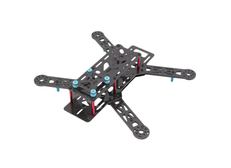 Fibra de Carbono Mini 250 fpv Quadrotor Multirotor Quadro Kit ...