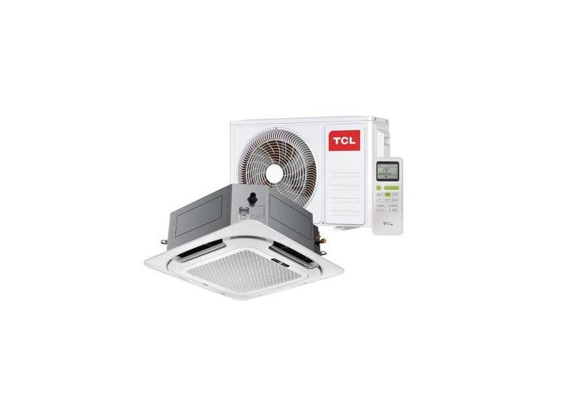 Ar Condicionado Split Cassete 4 Vias Inverter TCL 24000 BTU/h Quente e