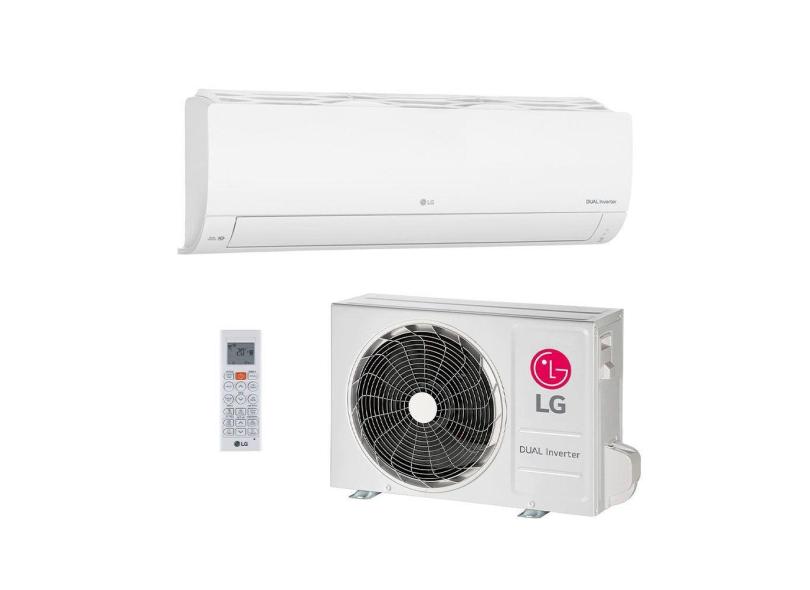 Ar Condicionado Split Hi Wall Inverter LG Dual Compact + IA 19000 BTUS Frio R32 220V S3NQ18KLQAL.EB2GAM1