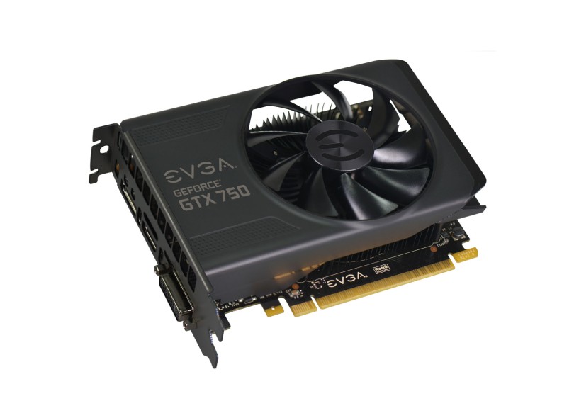 Placa de Video NVIDIA GeForce GTX 750 1 GB DDR5 128 Bits EVGA 01G-P4-2751-KR