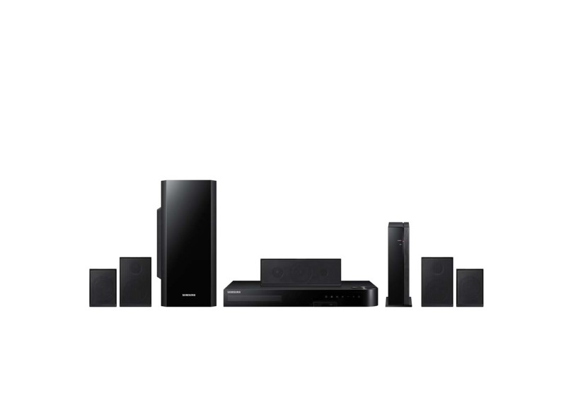 Home Theater Samsung com Blu-Ray 3D 1000 W 5.1 Canais HT-F5525WK/ZD