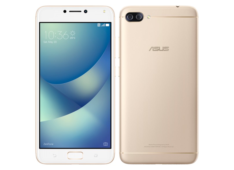 Smartphone Asus Zenfone 4 Max 32GB ZC554 2 Chips Android 7.0 (Nougat) 3G 4G Wi-Fi