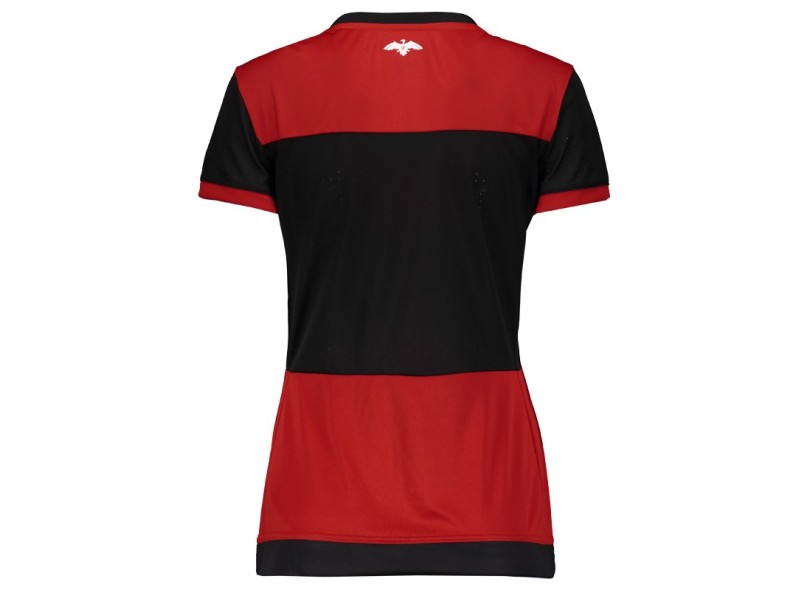 Camisa Torcedor Feminina Flamengo I 2017/18 Sem Número Adidas