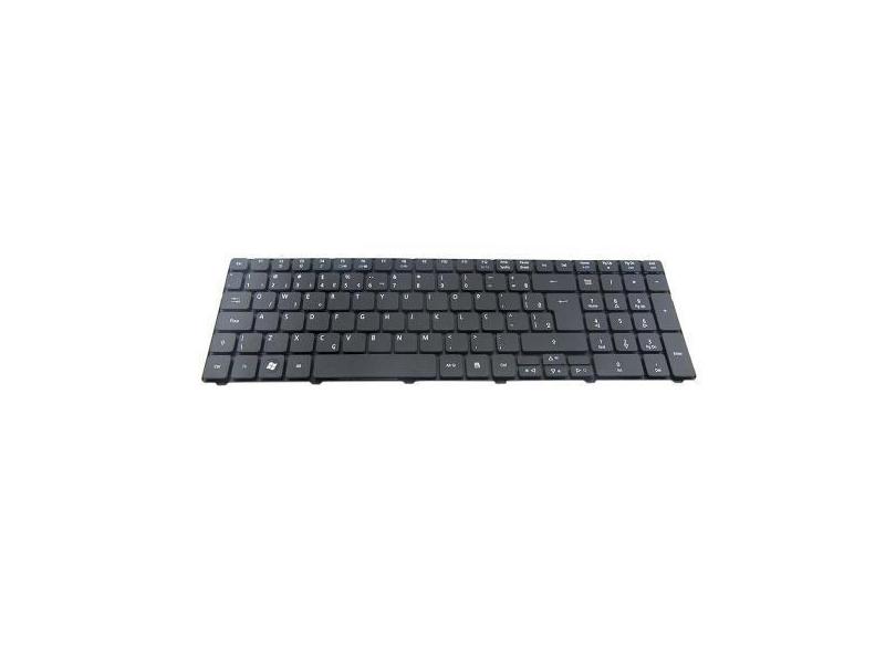 Teclado para Notebook bringIT compatível com Acer Aspire 5742  Preto A