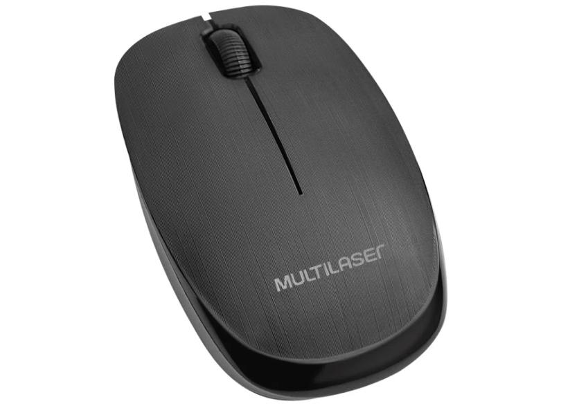 Mouse Óptico Notebook sem Fio MO251 - Multilaser