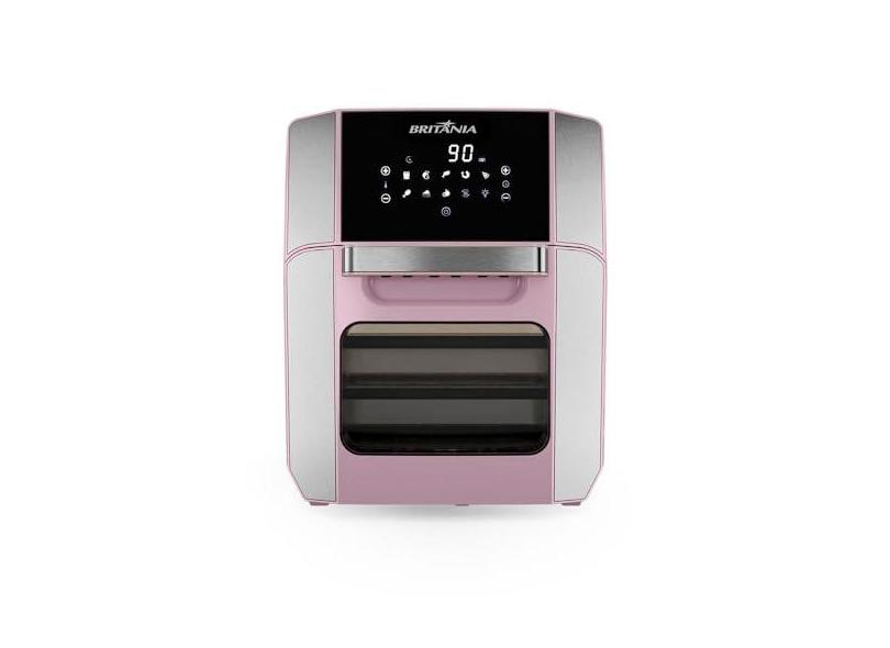 Fritadeira Air Fryer Oven Britânia Rosa 12L 1800W BFR2150RS 127V