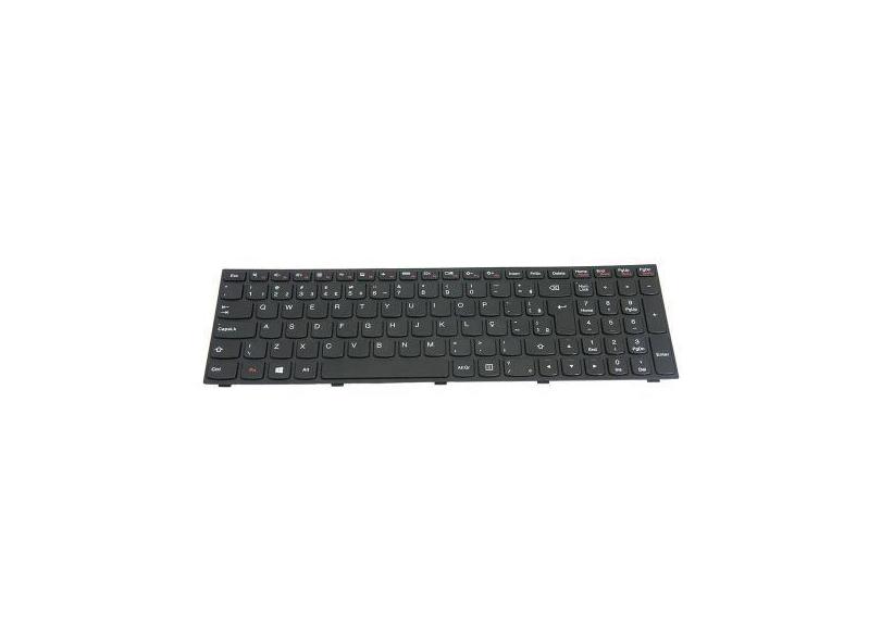 Teclado para Notebook bringIT compatível com Lenovo Part Number PK1314