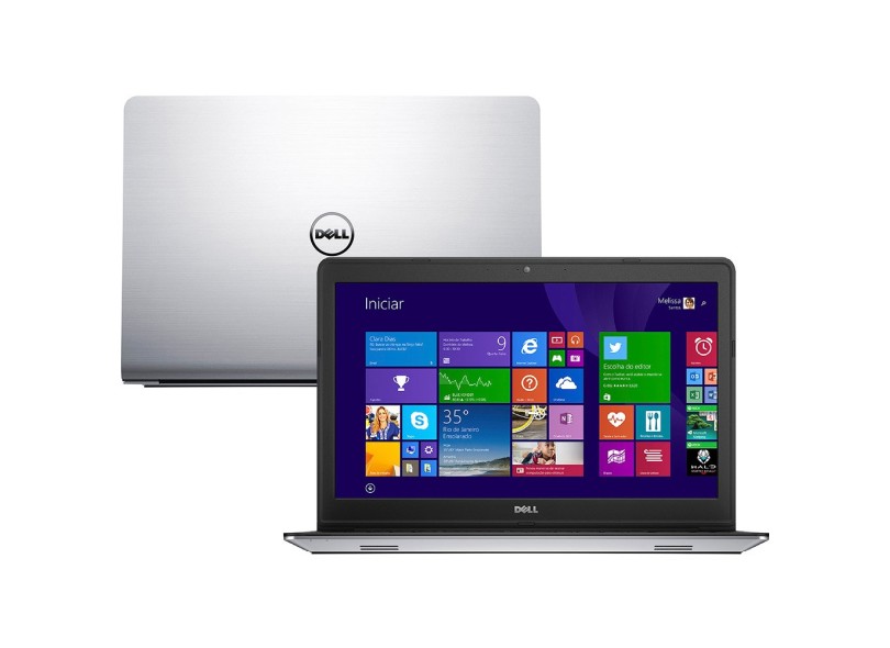 Notebook Dell Inspiron Intel Core i7 5500U 8 GB de RAM HD 1 TB LED 15.6 " Radeon HD R7 M265 Windows 8.1 I15-5548-B20