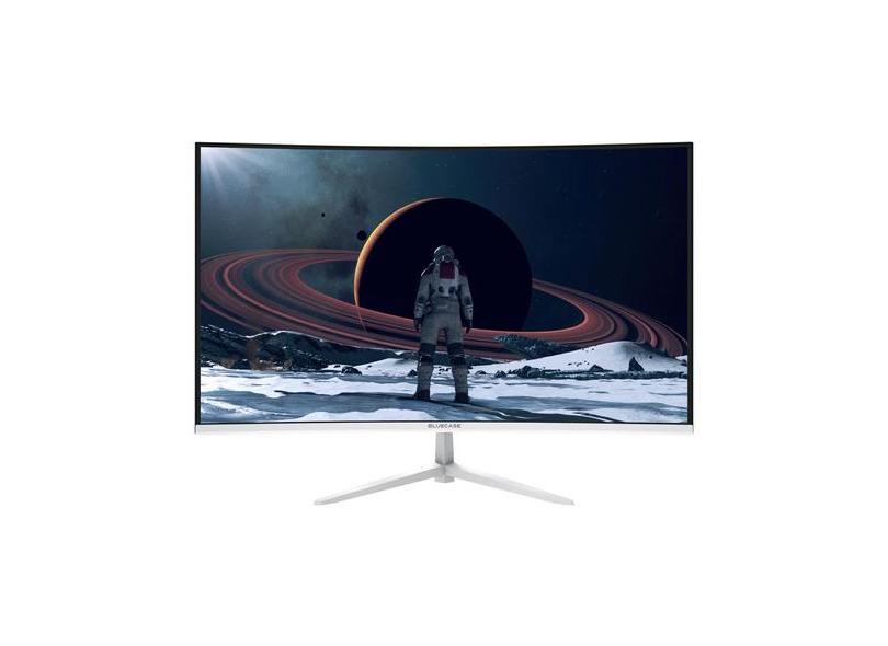 Monitor Gamer 23,6 Curvo Branco Fullhd 180hz Bluecase BM24FFD2GCW