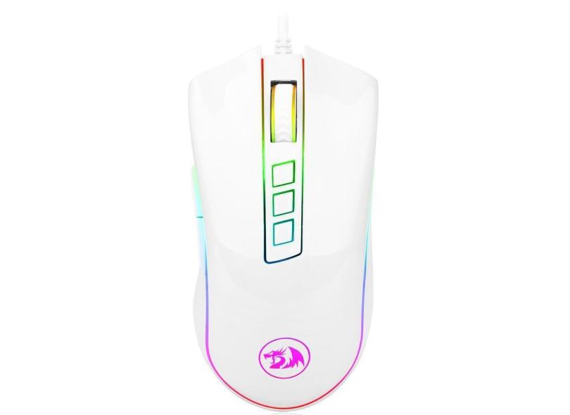 Mouse Cobra FPS Lunar White Redragon M711W-FPS