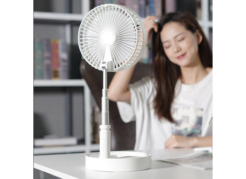 Folding remoto O Controle de Fan plástico mesa telescópica de ...