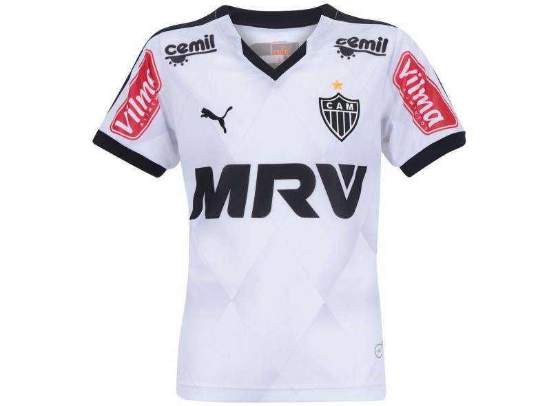 Camisa Torcedor Atlético Mineiro II 2015 Infantil sem Número Puma
