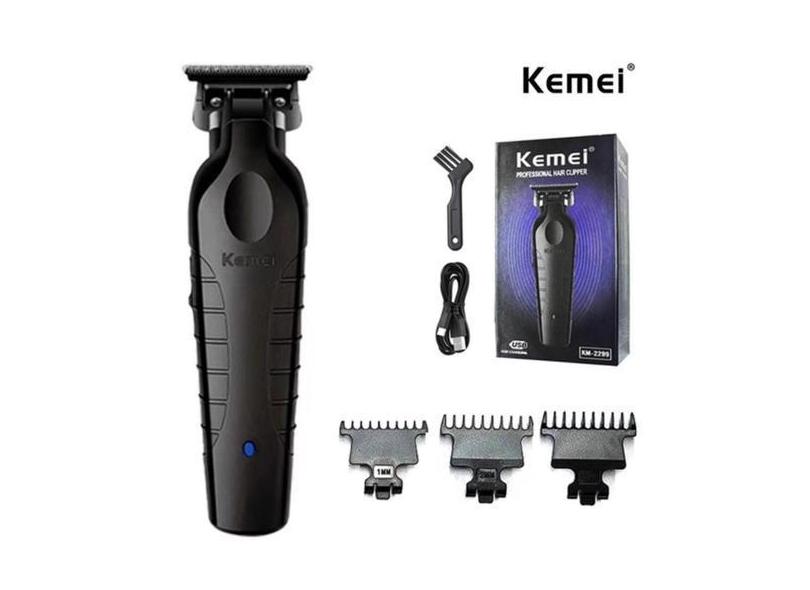 Maquininha Kemei Km-2299 Profissional Para Aparar Cabelo Barba Peito U