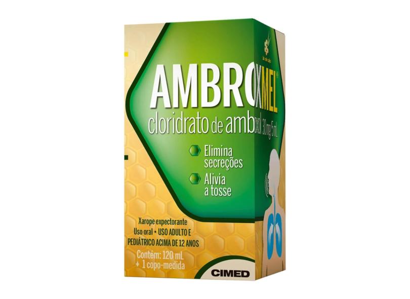 Cloridrato de Ambroxol 30mg Xarope 120mL