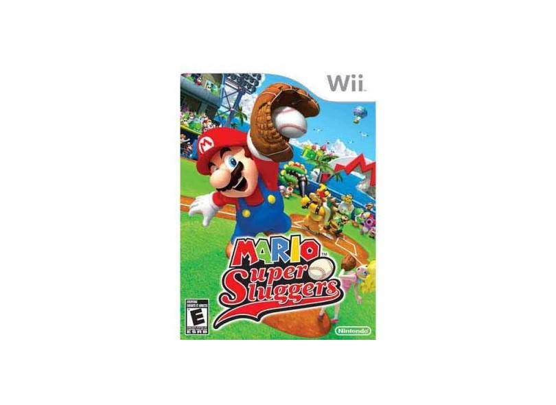 Jogo Mario Super Sluggers Nintendo Wii
