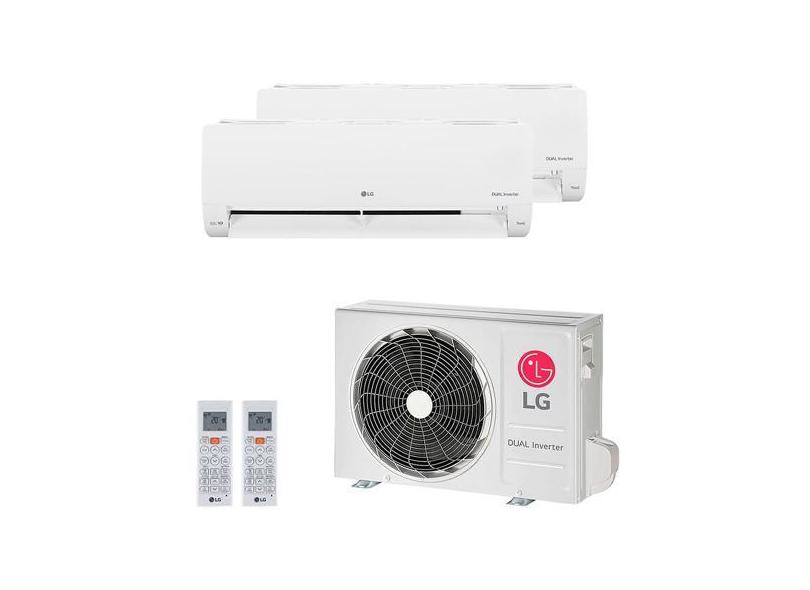 Ar Condicionado Bi Split Inverter Lg 16.000 Btus (Hi Wall 9.000 + Hi W