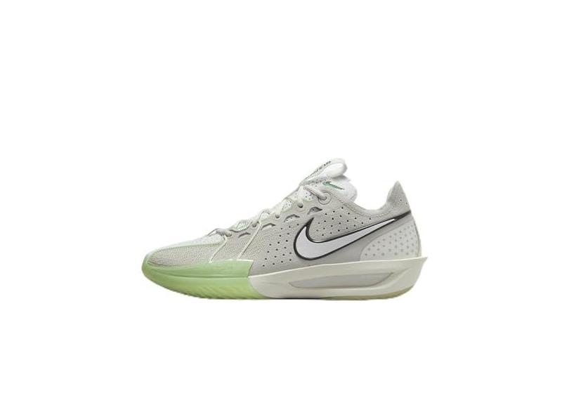 Nike Tênis de basquete G.T. Cut 3 (DV2913-001, preto/verde vintage), Osso claro/verde vapor/cargo cáqui/vela, 41