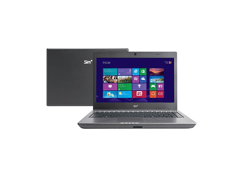 Notebook Positivo Sim Intel Core i5 8 GB 750 GB LED 14'' Intel HD Graphics 3000 Windows 8