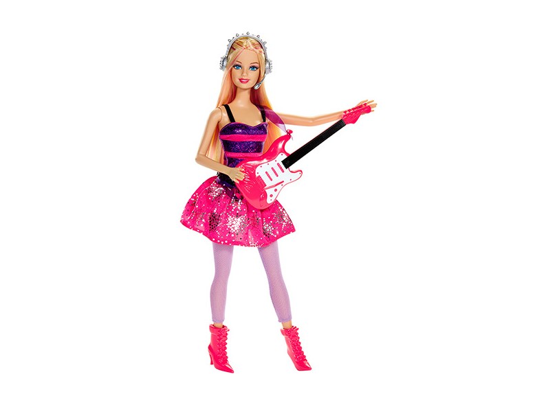 Boneca Barbie Estrela do Rock Mattel