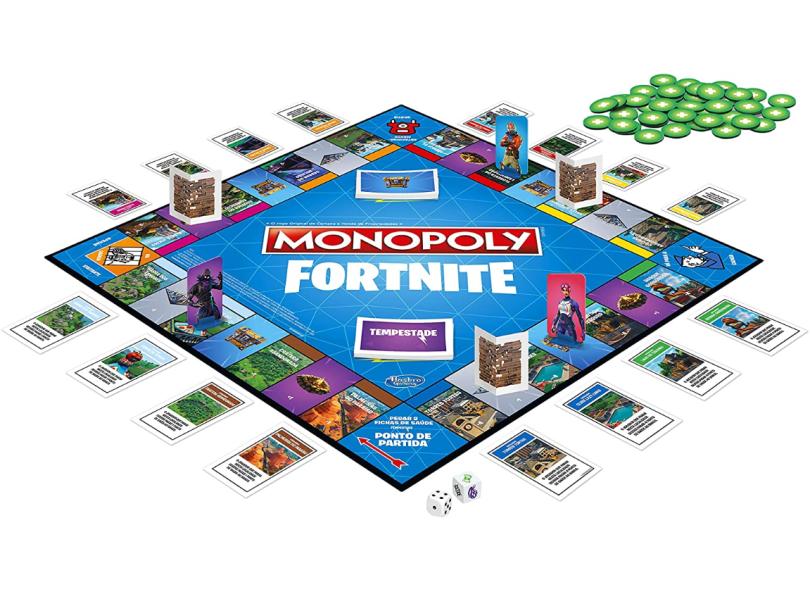 Jogo Monopoly Fortnite Hasbro