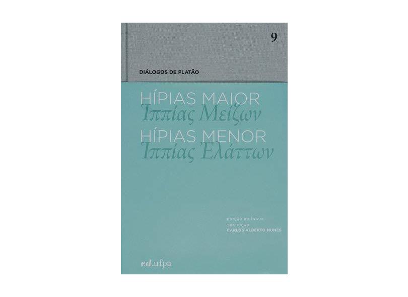 Hipias Maior - Hipias Menor - "pinheiro, Victor Sales" - 9788524705335