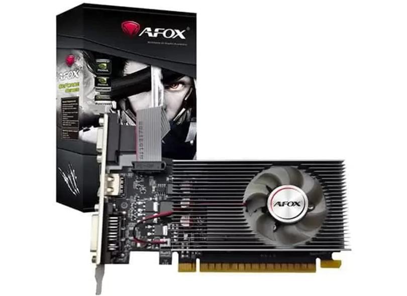 Placa de Video NVIDIA GeForce GT 240 1.0 GB DDR3 128 Bits Afox AF240-1024D3L2