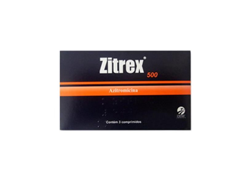 Zitrex 500mg - 3 Comprimidos com o Melhor Preço é no Zoom
