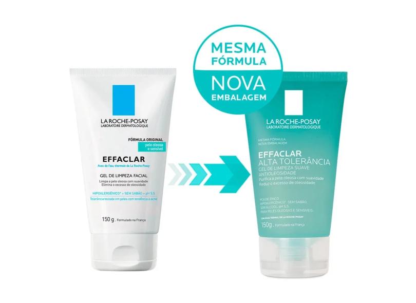 Gel De Limpeza Facial La Roche-Posay Effaclar Alta Tolerância