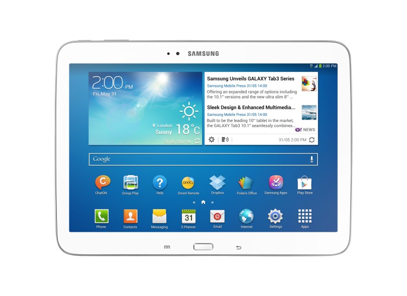 Tablet Samsung Galaxy Tab 3 3G 16 GB TFT 10,1" Android 4.2 (Jelly Bean Plus) 3 MP GT-P5200