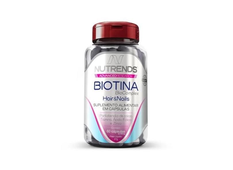 Nutrends - Biotina Hair&Nails 450mg 60 cápsulas