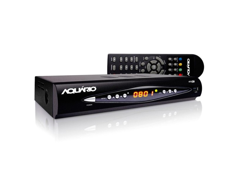 Conversor Digital Full HD HDMI USB DTV 8000 Aquário
