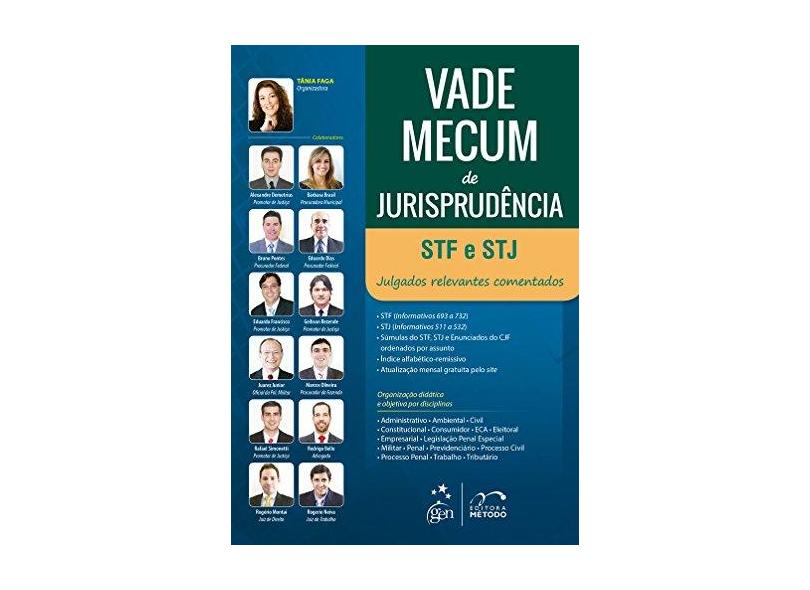 Vade Mecum de Jurisprudência - Stf e Stj - Julgados Relevantes Comentados - Faga, Tânia Regina Trombini - 9788530955304