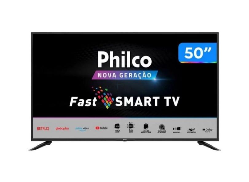 Smart TV TV LED 50 " Philco HDR PTV32E20AGBL 2 HDMI