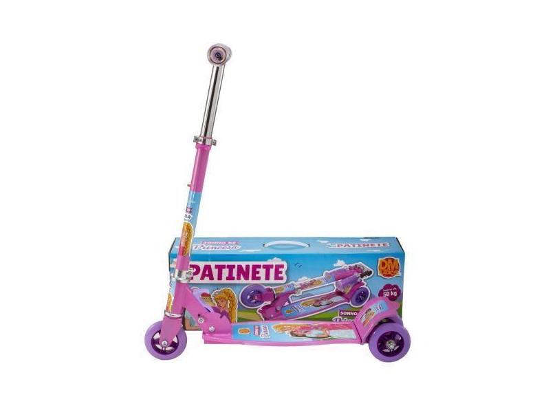 Patinete Infantil Belinda De Ferro 50Kg Dm4879 - Dm Toys