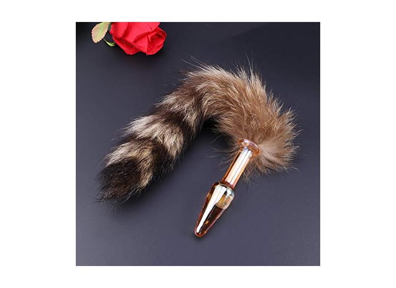 AMOSFUN Fox Tail Anal Butt Plug Anal Trainer Brinquedo Anal Contas de  prstata Massageador para Homens e Mulheres (Dourado) em Promoo  no  Buscap