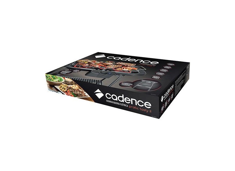 Churrasqueira Elétrica Cadence Tasty II GRL852