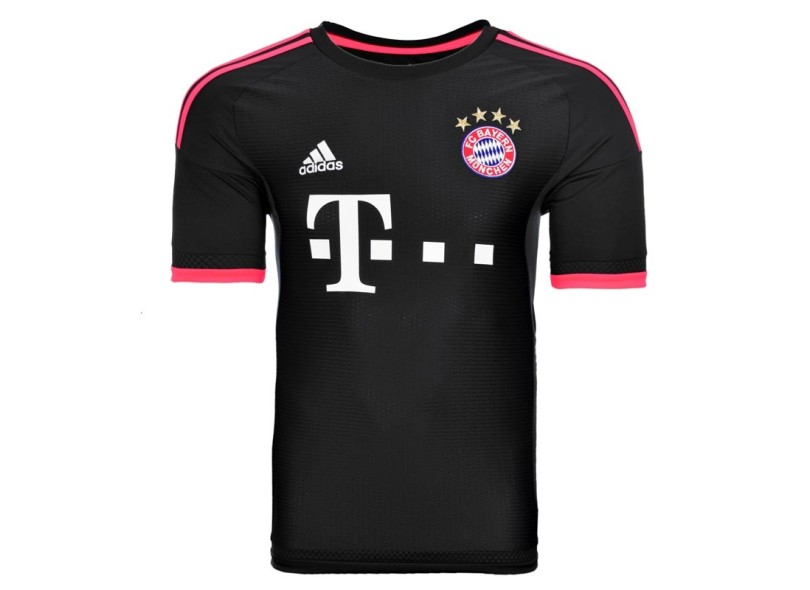 Camisa Torcedor Bayern de Munique III 2015/16 com Número Adidas