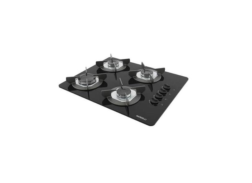 Cooktop Nardelli Safe Ferro Fundido 4 Bocas à Gás