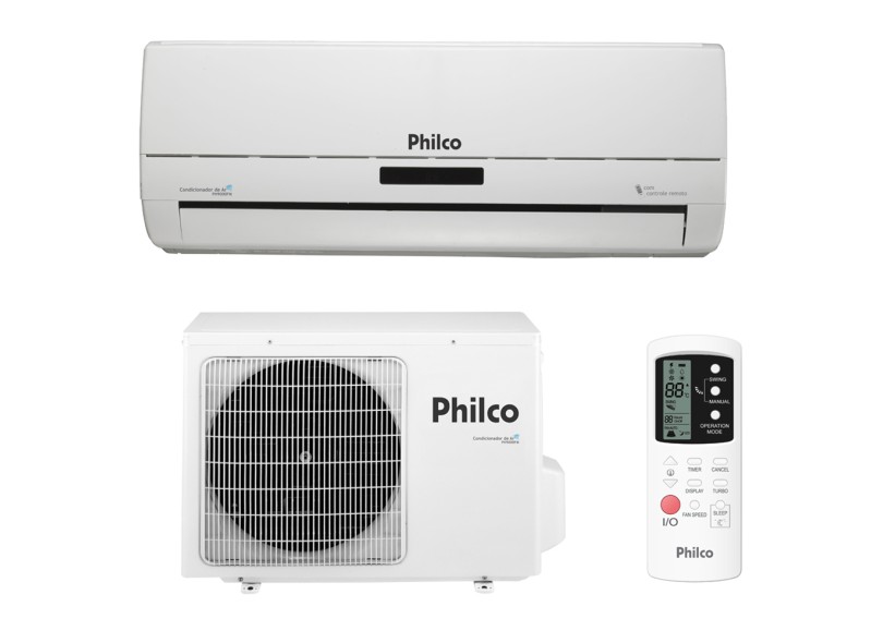 Ar Condicionado Split Hi Wall Philco 9000 BTUs Controle Remoto Frio PH9000FE / PH9000FC