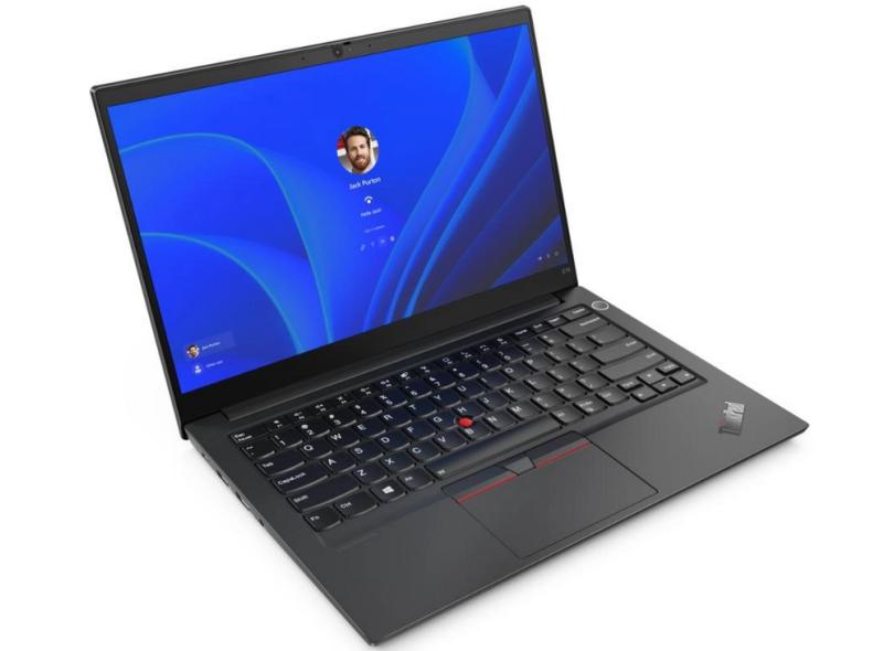 Notebook Lenovo ThinkPad E14 Intel Core i5 1235U 14" 16GB 512GB Windows 11 20E4001GBO Full HD