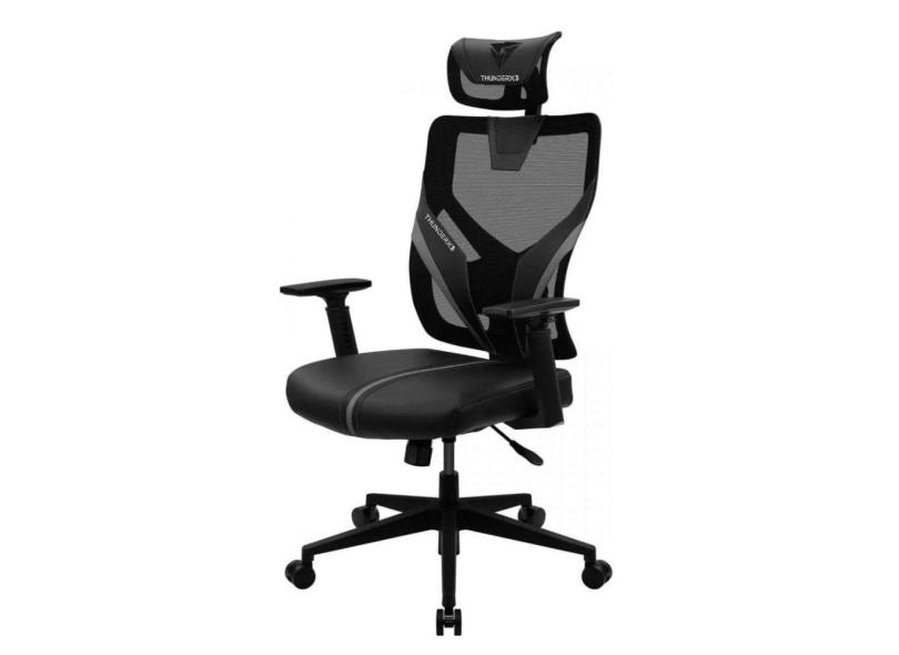 Cadeira Gamer Ergonômica ThunderX3 YAMA1, Preta, 69672, Com Tela Mesh