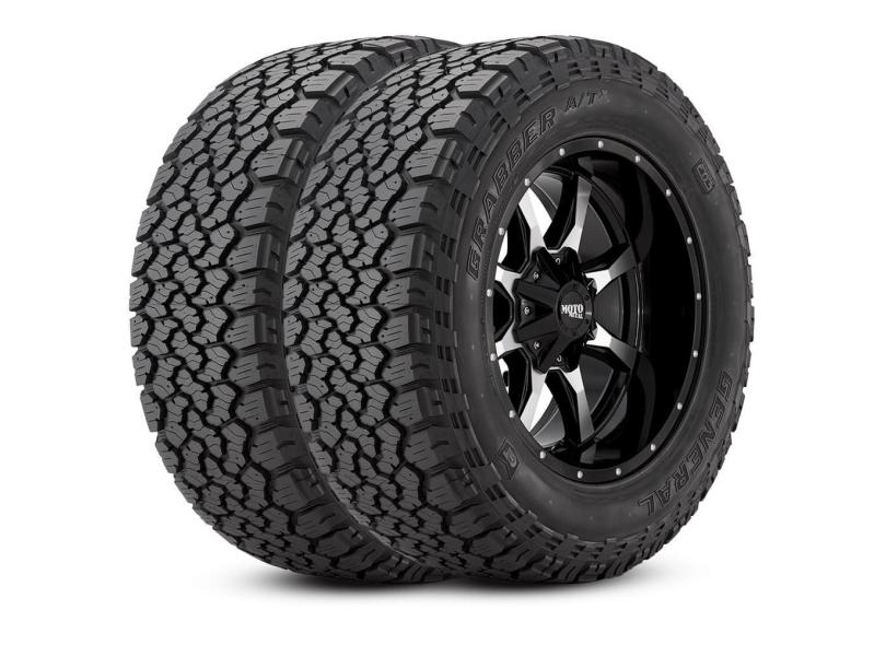 Kit 2 Pneu 285/70R17 General by Continental Grabber a/tx 121